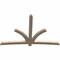 Ekena Millwork Davenport Smooth Timber Gable Bracket, Douglas Fir, 108"W x 72"H x 3 1/2"D x 5 1/2"F, 16/12 Pitch GBW108X72X0406DAV00SDF - alternate 3